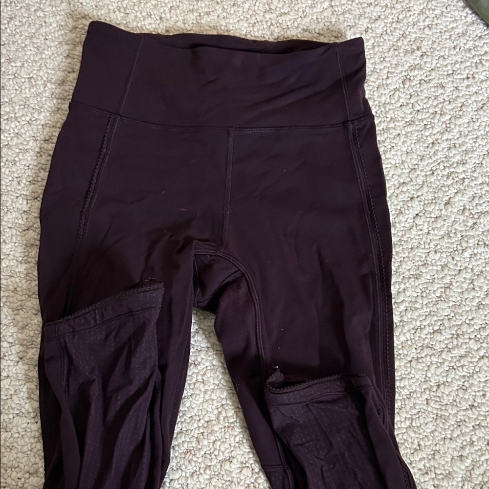lululemon athletica Dark Purple Leggings